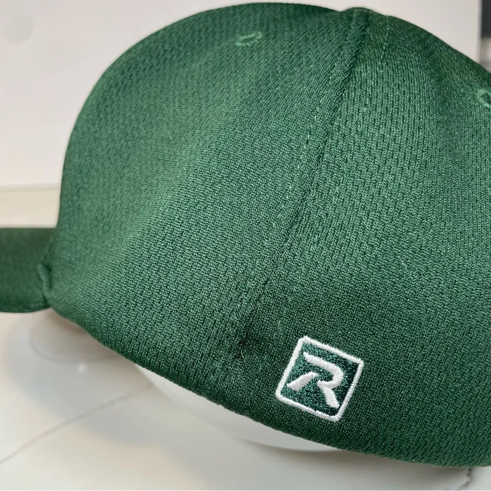 🧢 Forest Green Snapback Hat – Embroidered Logo Vibes 🌲​
